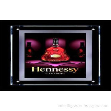 Slimline Aluminum Led Backlit Light Box , Single Side Water